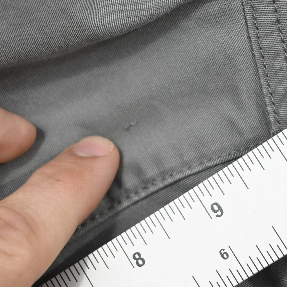 The North Face Shorts Mens 38 Regular Gray‎ Chino Flat Front Zipper Pocket
